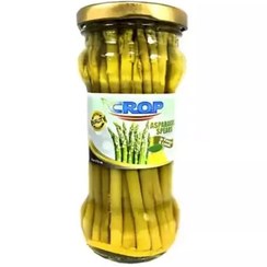 مارچوبه سبز در سرکه و فلفل و سیر کراپ370میل