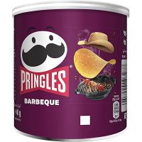 چیپس پرینگلز 40گرمی با طعم های :باربیکیو و کچاپ