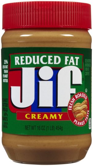 کره بادام زمینی جیف ردیوس فت (رژیمی) Reduced Fat Jif Creamy
