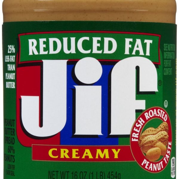 کره بادام زمینی جیف ردیوس فت (رژیمی) Reduced Fat Jif Creamy