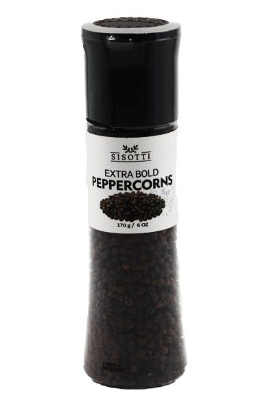 دانه فلفل سیاه سیسوتی آسیاب دار 170 گرم